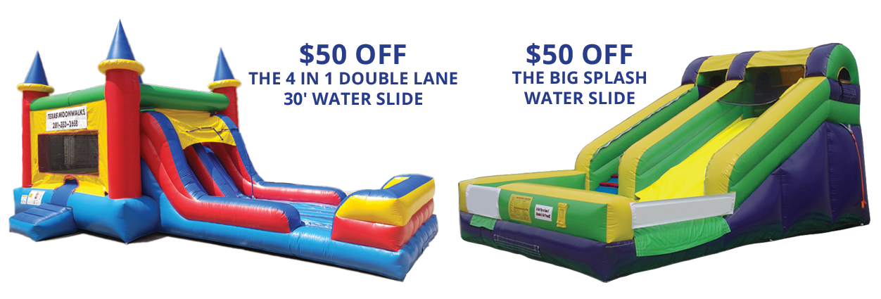 Water Slides Specials